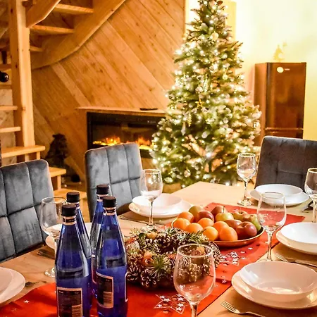 Perla Bialki Z Jacuzzi Dağ evi